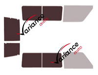 Dima di vetratura - Kit 3/4 posteriore - Toyota Land Cruiser (7) LJ73 2 Portes Arriere 4 portes (1985 - 1996)