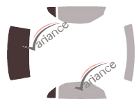 Plantilla de acristalamiento - Kit 3/4 trasero - Mercedes-Benz SLK (1) CC 2 puertas (1996 - 2005)