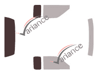 Glazing template - 3/4 rear kit - Nissan Frontier (1) 2-door pick-up (1998 - 2004) Glazing template - 3/4 rear kit - Nissan Frontier (1) 2-door pick-up (1998 - 2004)