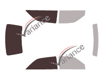 Gabarit vitrage - kit 3/4 arrière - Opel Astra (F) 3 portes (1991 - 1998) Gabarit vitrage - kit 3/4 arrière - Opel Astra (F) 3 portes (1991 - 1998)