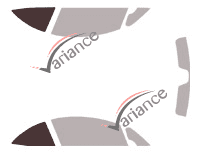Mascherina per vetri - Kit 3/4 posteriore - Peugeot 307 (1) CC 2 porte (2001 - 2009) Mascherina per vetri - Kit 3/4 posteriore - Peugeot 307 (1) CC 2 porte (2001 - 2009)