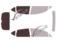 Mascherina per vetri - kit 3/4 posteriore - Seat Altea (1) 5 porte (2004 - 2009) Mascherina per vetri - kit 3/4 posteriore - Seat Altea (1) 5 porte (2004 - 2009)