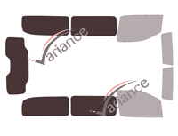 Gabarit vitrage - kit 3/4 arrière - Peugeot Traveller (1) Long 4/5 portes (depuis 2016) Gabarit vitrage - kit 3/4 arrière - Peugeot Traveller (1) Long 4/5 portes (depuis 2016)