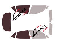 Sagoma di vetratura - Kit 3/4 posteriore - Aston Martin DBX (1) 5 porte (dal 2021)