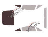 Glazing template - 3/4 rear kit - Audi TT (1) Coupe 3 doors (1998 - 2006) Glazing template - 3/4 rear kit - Audi TT (1) Coupe 3 doors (1998 - 2006)