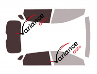 Gabarit vitrage - kit 3/4 arrière - Byd ATTO-3 (1) 5 portes (depuis 2021) Gabarit vitrage - kit 3/4 arrière - Byd ATTO-3 (1) 5 portes (depuis 2021)