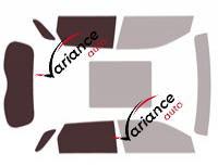 Plantilla de acristalamiento - Kit 3/4 trasero - Changan CS55 (1) Plus 5 puertas (desde 2017) Plantilla de acristalamiento - Kit 3/4 trasero - Changan CS55 (1) Plus 5 puertas (desde 2017)