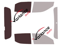 Plantilla de acristalamiento - Kit trasero 3/4 - Changan F70 (1) pick-up de 4 puertas (desde 2019) Plantilla de acristalamiento - Kit trasero 3/4 - Changan F70 (1) pick-up de 4 puertas (desde 2019)