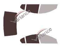 Plantilla de acristalamiento - Kit 3/4 trasero - Holden Cruze Sedan 4 puertas (2008 - 2016) Plantilla de acristalamiento - Kit 3/4 trasero - Holden Cruze Sedan 4 puertas (2008 - 2016)
