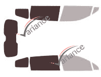 Dima di vetratura - Kit 3/4 posteriore - Chevrolet Orlando 5 porte (2011 - 2018)