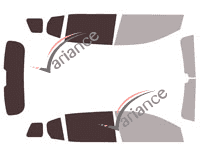 Glazing template - 3/4 rear kit - Citroën C5 Air Cross (1) 5 doors (since 2018) Glazing template - 3/4 rear kit - Citroën C5 Air Cross (1) 5 doors (since 2018)