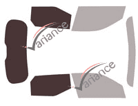 Glazing template - 3/4 rear kit - Citroën DS3 (2) Crossback 5 doors (since 2019) Glazing template - 3/4 rear kit - Citroën DS3 (2) Crossback 5 doors (since 2019)