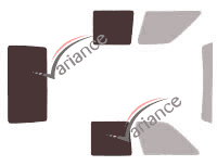 Schablone Verglasung - Kit 3/4 hinten - Citroën C15 Lieferwagen 3-türig (1986 - 1996) Schablone Verglasung - Kit 3/4 hinten - Citroën C15 Lieferwagen 3-türig (1986 - 1996)