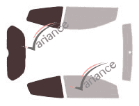 Template - 3/4 rear kit - Citroën C2 3 doors (2003 - 2011) Template - 3/4 rear kit - Citroën C2 3 doors (2003 - 2011)