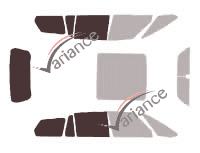 Glazing template - 3/4 rear kit - Citroën Grand C4 (1) Picasso 5 doors (2006 - 2013) Glazing template - 3/4 rear kit - Citroën Grand C4 (1) Picasso 5 doors (2006 - 2013)