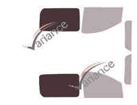 Mascherina per vetri - Kit 3/4 posteriore - Peugeot Expert (2) Utility 4/5/6 porte (2007 - 2017) Mascherina per vetri - Kit 3/4 posteriore - Peugeot Expert (2) Utility 4/5/6 porte (2007 - 2017)