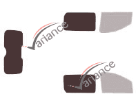 Glazing template - 3/4 rear kit - Fiat Scudo (2) 4-door van (2007 - 2017) Glazing template - 3/4 rear kit - Fiat Scudo (2) 4-door van (2007 - 2017)