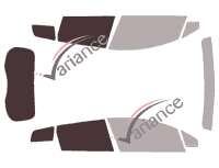 Glazing template - 3/4 rear kit - Renault Clio (4) Estate 5 doors (2012 - 2020) Glazing template - 3/4 rear kit - Renault Clio (4) Estate 5 doors (2012 - 2020)
