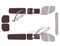 Gabarit vitrage - kit 3/4 arrière - Ford Custom Transit (1) Long 6 portes (2014 - 2023) Gabarit vitrage - kit 3/4 arrière - Ford Custom Transit (1) Long 6 portes (2014 - 2023)