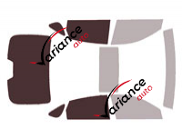 Gabarit vitrage - kit 3/4 arrière - Honda Accord (11) Berline 4 portes (depuis 2023)