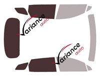 Gabarit vitrage - kit 3/4 arrière - Kia Sportage (5) Long 5 portes (depuis 2022) Gabarit vitrage - kit 3/4 arrière - Kia Sportage (5) Long 5 portes (depuis 2022)