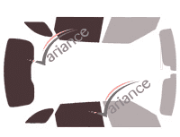 Gabarit vitrage - kit 3/4 arrière - Land Rover Velar (1) 5 portes (depuis 2017) Gabarit vitrage - kit 3/4 arrière - Land Rover Velar (1) 5 portes (depuis 2017)