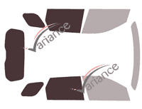 Verglasungsschablone - Kit 3/4 hinten - Land Rover Discovery Sport (1) Sport 5-türig (ab 2015) Verglasungsschablone - Kit 3/4 hinten - Land Rover Discovery Sport (1) Sport 5-türig (ab 2015)