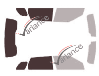 Gabarit vitrage - kit 3/4 arrière - Land Rover Evoque (1) 5 portes (2011 - 2019) Gabarit vitrage - kit 3/4 arrière - Land Rover Evoque (1) 5 portes (2011 - 2019)