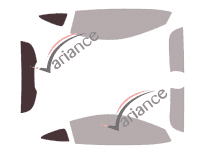 Plantilla de acristalamiento - Kit 3/4 trasero - McLaren 570 (1) S Coupé 2 puertas (2015 - 2021) Plantilla de acristalamiento - Kit 3/4 trasero - McLaren 570 (1) S Coupé 2 puertas (2015 - 2021)