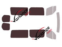 Glazing template - 3/4 rear kit - Mercedes-Benz Sprinter (3) Medium 5-door (since 2019) Glazing template - 3/4 rear kit - Mercedes-Benz Sprinter (3) Medium 5-door (since 2019)