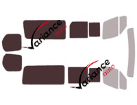 Glazing template - 3/4 rear kit - Mercedes-Benz Sprinter (3) Long 5 doors (since 2019) Glazing template - 3/4 rear kit - Mercedes-Benz Sprinter (3) Long 5 doors (since 2019)
