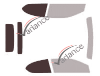 Verglasungsschablone - Kit 3/4 hinten - Nissan Murano (2) CrossCabriolet Cabriolet 2 Türen (2011 - 2014) Verglasungsschablone - Kit 3/4 hinten - Nissan Murano (2) CrossCabriolet Cabriolet 2 Türen (2011 - 2014)