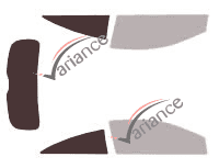 Gabarit vitrage - kit 3/4 arrière - Opel Astra (H) (GTC) 3 portes (2005 - 2012) Gabarit vitrage - kit 3/4 arrière - Opel Astra (H) (GTC) 3 portes (2005 - 2012)
