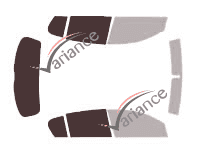 Gabarit vitrage - kit 3/4 arrière - Opel Astra (H) 5 portes (2004 - 2010) Gabarit vitrage - kit 3/4 arrière - Opel Astra (H) 5 portes (2004 - 2010)
