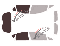 Gabarit vitrage - kit 3/4 arrière - Opel Astra (J) 5 portes (2009 - 2015) Gabarit vitrage - kit 3/4 arrière - Opel Astra (J) 5 portes (2009 - 2015)