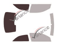 Gabarit vitrage - kit 3/4 arrière - Opel Astra (G) 3 portes (1998 - 2004) Gabarit vitrage - kit 3/4 arrière - Opel Astra (G) 3 portes (1998 - 2004)