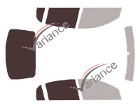 Gabarit vitrage - kit 3/4 arrière - Opel Astra (G) 5 portes (1998 - 2004) Gabarit vitrage - kit 3/4 arrière - Opel Astra (G) 5 portes (1998 - 2004)