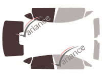 Gabarit vitrage - kit 3/4 arrière - Opel Astra (J) Berline 4 portes (2009 - 2015) Gabarit vitrage - kit 3/4 arrière - Opel Astra (J) Berline 4 portes (2009 - 2015)
