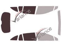 Gabarit vitrage - kit 3/4 arrière - Opel Astra (K) (Sport Tourer)  Break 5 portes (2015 - 2021) Gabarit vitrage - kit 3/4 arrière - Opel Astra (K) (Sport Tourer)  Break 5 portes (2015 - 2021)