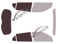 Glazing template - 3/4 rear kit - Peugeot 2008 (2) 5 doors (since 2020) Glazing template - 3/4 rear kit - Peugeot 2008 (2) 5 doors (since 2020)