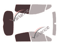 Glazing template - 3/4 rear kit - Peugeot 207 PLUS 5 portes (2012 - 2015) Glazing template - 3/4 rear kit - Peugeot 207 PLUS 5 portes (2012 - 2015)