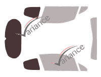 Glazing template - kit 3/4 rear - Peugeot 208 (1) 3 doors (2012 - 2020) Glazing template - kit 3/4 rear - Peugeot 208 (1) 3 doors (2012 - 2020)