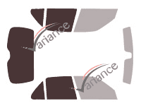 Glazing template - kit 3/4 rear - Peugeot 306 (1) 5 doors (1993 - 1998) Glazing template - kit 3/4 rear - Peugeot 306 (1) 5 doors (1993 - 1998)