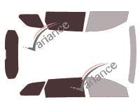 Mascherina per vetri - kit 3/4 posteriore - Peugeot 5008 (2) 5 porte (2017 - 2024) Mascherina per vetri - kit 3/4 posteriore - Peugeot 5008 (2) 5 porte (2017 - 2024)