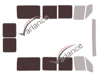 Gabarit vitrage - kit 3/4 arrière - Peugeot Boxer (1) Long 5 portes (1994 - 2006) Gabarit vitrage - kit 3/4 arrière - Peugeot Boxer (1) Long 5 portes (1994 - 2006)