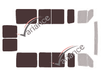Glazing template - 3/4 rear kit - Citroën Jumper (1) Rallongé & Surélevé 5 portes (1994 - 2006) Glazing template - 3/4 rear kit - Citroën Jumper (1) Rallongé & Surélevé 5 portes (1994 - 2006)