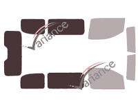 Glazing template - 3/4 rear kit - Toyota ProAce (2) Standard 4-5 doors (since 2016) Glazing template - 3/4 rear kit - Toyota ProAce (2) Standard 4-5 doors (since 2016)