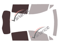 Mascherina per vetri - Kit 3/4 posteriore - Renault Zoe (1) 5 porte (dal 2013) Mascherina per vetri - Kit 3/4 posteriore - Renault Zoe (1) 5 porte (dal 2013)