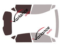 Glazing template - 3/4 rear kit - Mitsubishi ASX (2) 5-door (since 2023) Glazing template - 3/4 rear kit - Mitsubishi ASX (2) 5-door (since 2023)