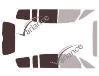 Glazing template - 3/4 rear kit - Renault Grand Espace (4) Long 5 doors (2002 - 2014) Glazing template - 3/4 rear kit - Renault Grand Espace (4) Long 5 doors (2002 - 2014)